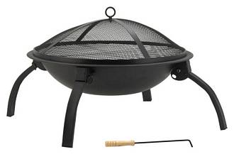 Tűzrakóhely szikrafogóval grillráccsal VESUV