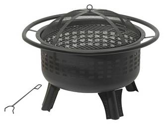 Tűzrakóhely szikrafogóval grillráccsal  MERAPI