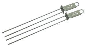 Kéttűs grillnyárs.  32 cm, 2 db-os készlet